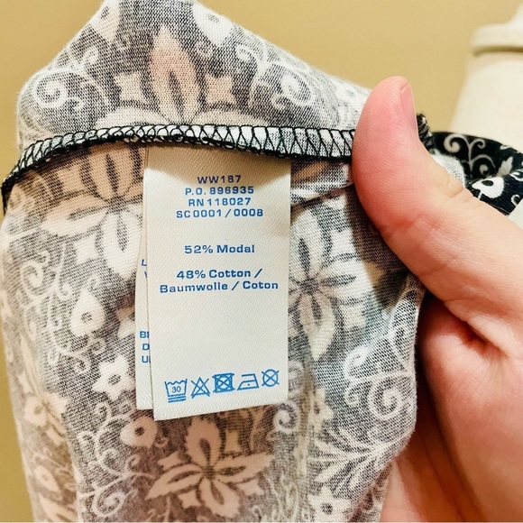 Boden Black and White Sheath Dress Size 6 - Picture 5 of 8